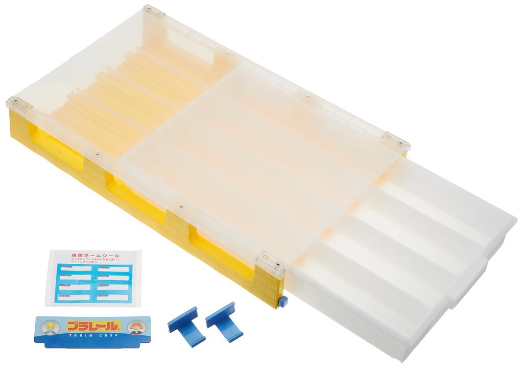 TAKARA TOMY Transforms into a Train case 458 x 286 x 67mm Plarail for ages 3 and up garage!
