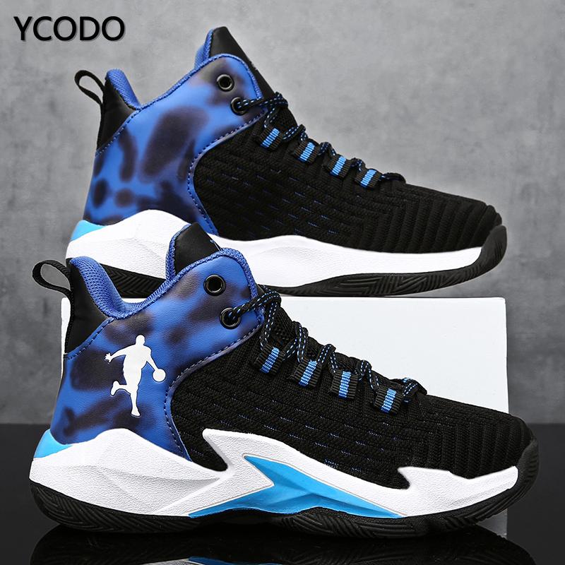 Zapatos de baloncesto cómodos para niños, zapatillas deportivas para correr, botas para niños