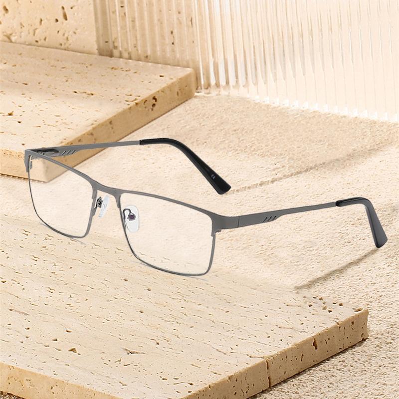 Men Business Reading Glasses Frame for Reader Mens Presbyopia Optical Eyeglasses Classic Hyperopia Spectacles Diopter 0 to +6.0