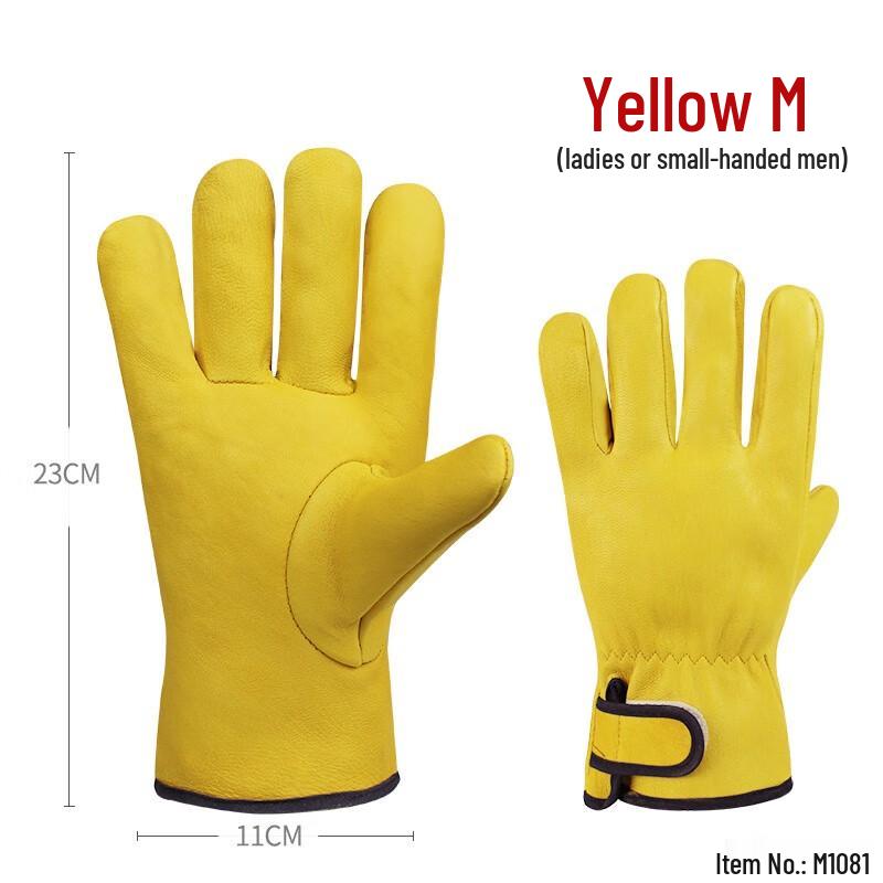Maihan Sheepskin Welding & Work Gloves L