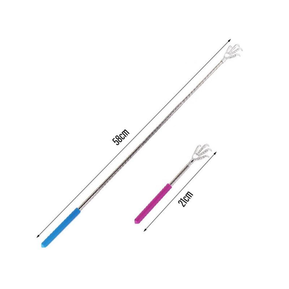 1PC  Eagle Claw Telescopic Back Scratcher Stainless Steel Back Massager Body Scratcher Tool
