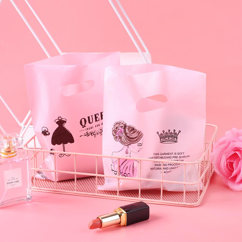 Velikost Party Potřeby Dárkové tašky s rukojetí Balení šperků Kabelka Candy Cookie Pocket Packaging