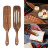 Heat Resistant Colander Spoon Teak Wood Teak Tableware  For Nonstick Cookware