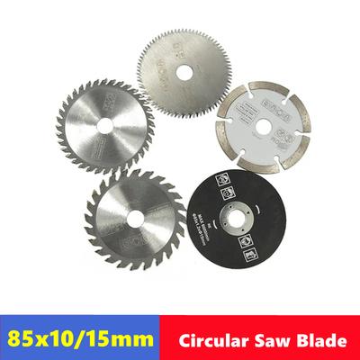 85mm Mini Circular Saw Blade Aperture 10/15mm High Quality Wood Saw Blade Hard Alloy Blade Woodworking Saw Blade