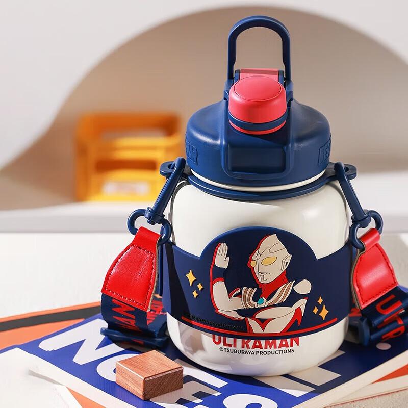 BEDDYBEAR Kids  Insulated Dual-Drink Straw Water Bottle