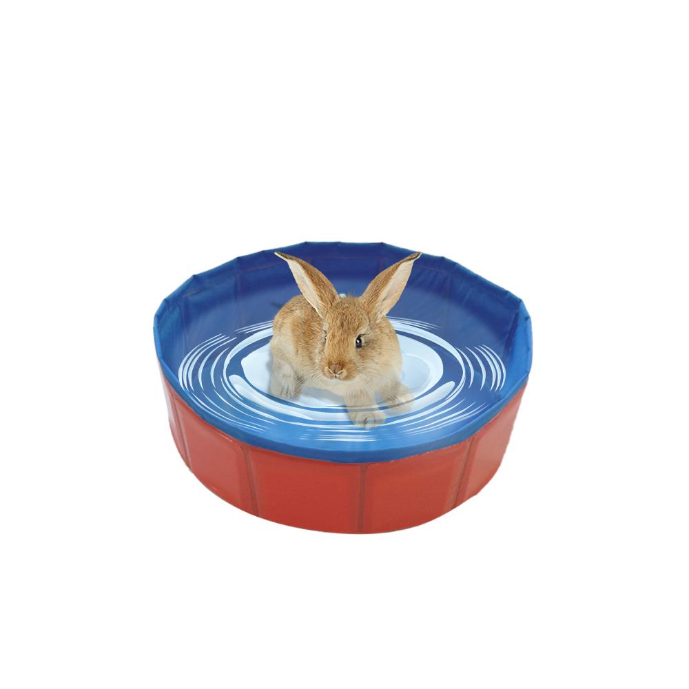 Kryt výtoku vody pro skládací bazének do koupele pro domácí mazlíčky Skládací bazének pro psy