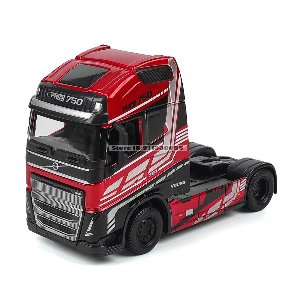 Bburago 1:43 Transport vehicle front end Volvo FH16Globetrotter 750XXL model simulation car model alloy car toy male collection