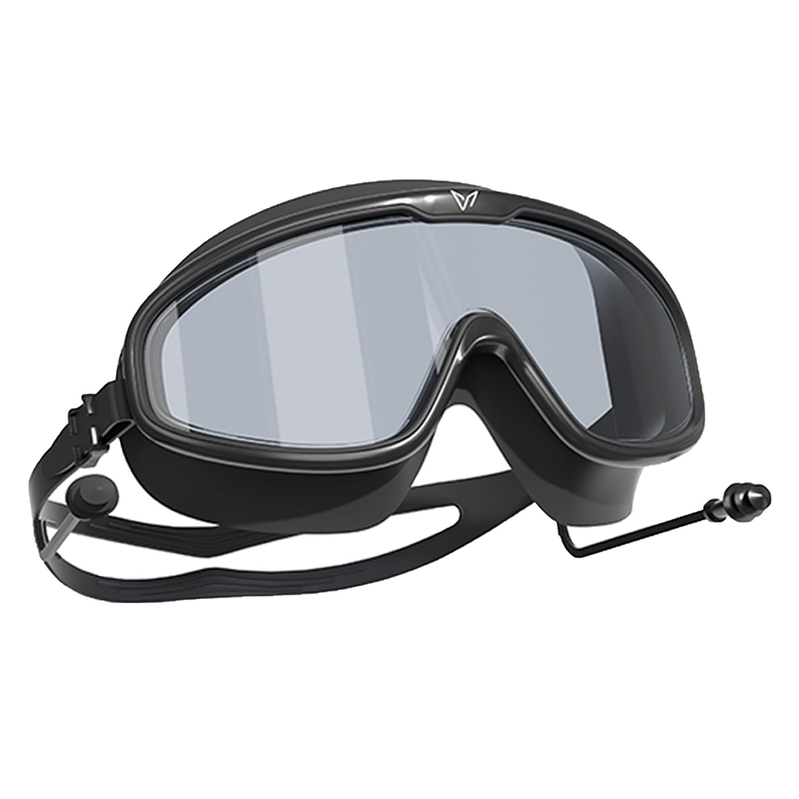 

VEIDOORN Swimming Goggles for UV Adjustable for and Underwater Use Adults, Anti-Fog, Protection, Fit, Unisex, Beach, Ocean, (Black) [Used]