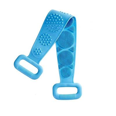 Silicone Exfoliating Bath Towel: Durable Back Scrubber for Men & Women