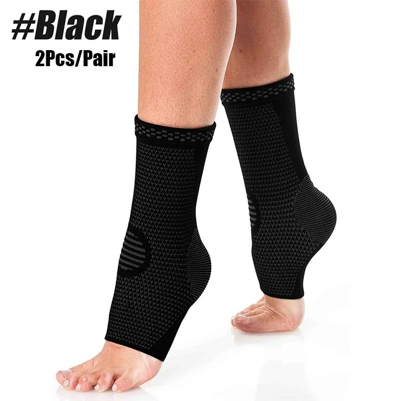 1 Pair Ankle Brace for Women  Men   Ankle Wrap - Compression Socks Ankle Brace for Sprained Ankle, Achilles Tendonitis