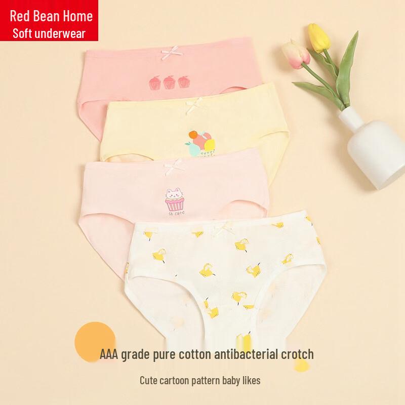 Hodohome Girls 3A Antibacterial Cotton Blend Briefs 165/85