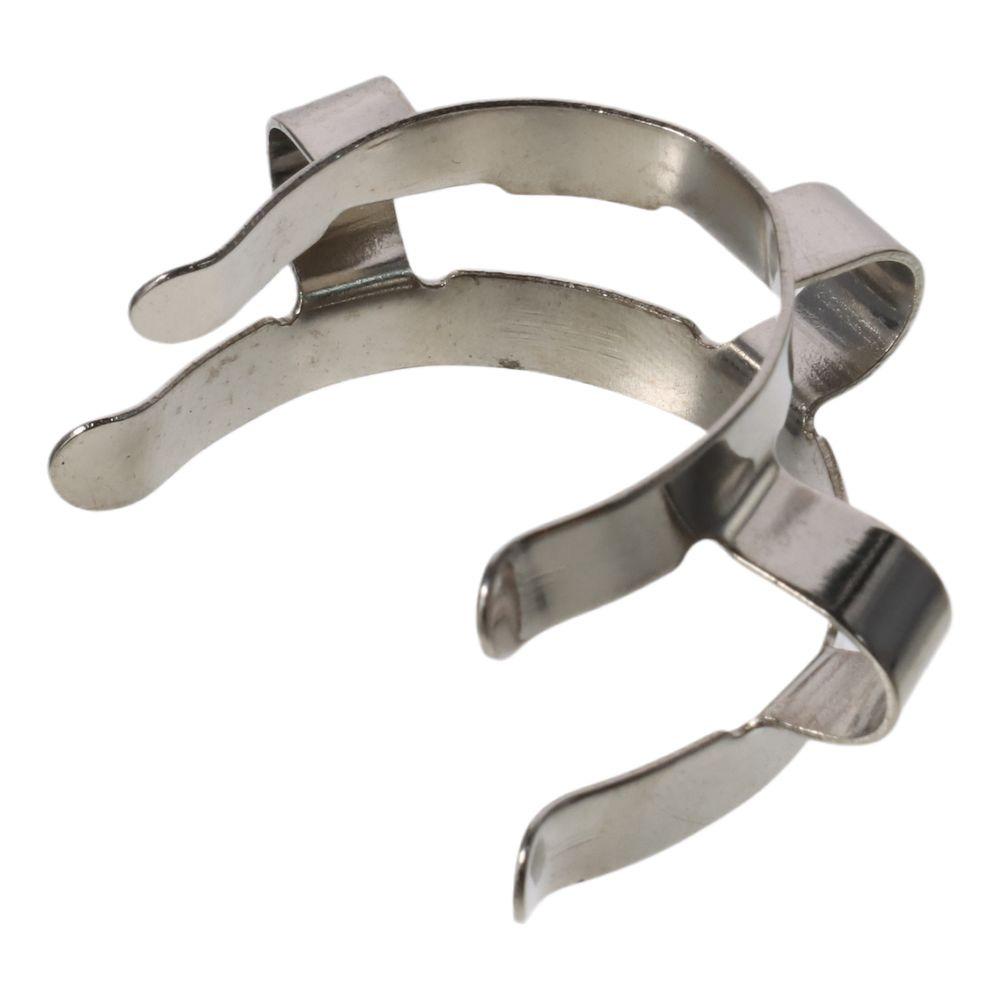 High-quality Lab Clamp Mounting Clips Joint Clip Glass Taper Joints Laboratory Connector Silver Tone Steel
