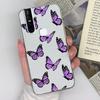 Phone Cover For Vivo V27 S15 U20 V15 V19 V20 V21 Elegant Flowers Patterns Transparent Silicone Anti Slip Durable Protective Shell For Vivo Bumper Case