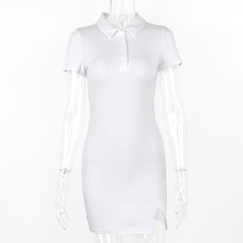 

Модная женская повседневная юбка-миди с v-образным вырезом и принтом, платье с эластичной резинкой на талии S белый