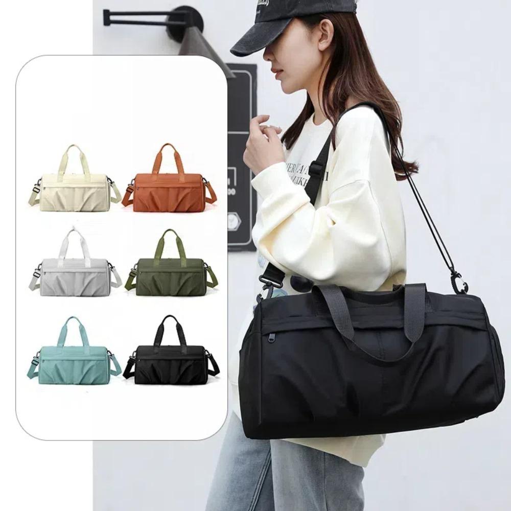 with Shoe Box Travel Duffel Bags Dry and Wet Separation Gym Bag Sports Shoulder Bag  Unisex