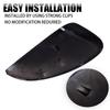 2x FOR 2018-2021 2022 Honda Accord GLOSS BLACK Mirror COVERS CAP W/o Turn Signal