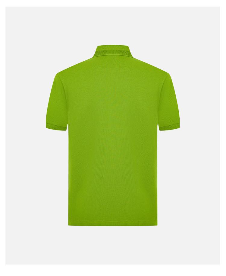 Classic and Versatile Letter Logo: Spring and Summer Solid Color Casual Men's Short Sleeved Polo Shirt