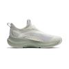 Li Ning Soft Go Comfortable Versatile Non-Slip Wear-Resistant Low-Top Casual Shoes Women Sneaker Off-White AGLU166-2