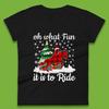 Oh What Fun It Is To Ride Horse Riding Christmas Womens T Shirt Mens Tops Tees Unisex