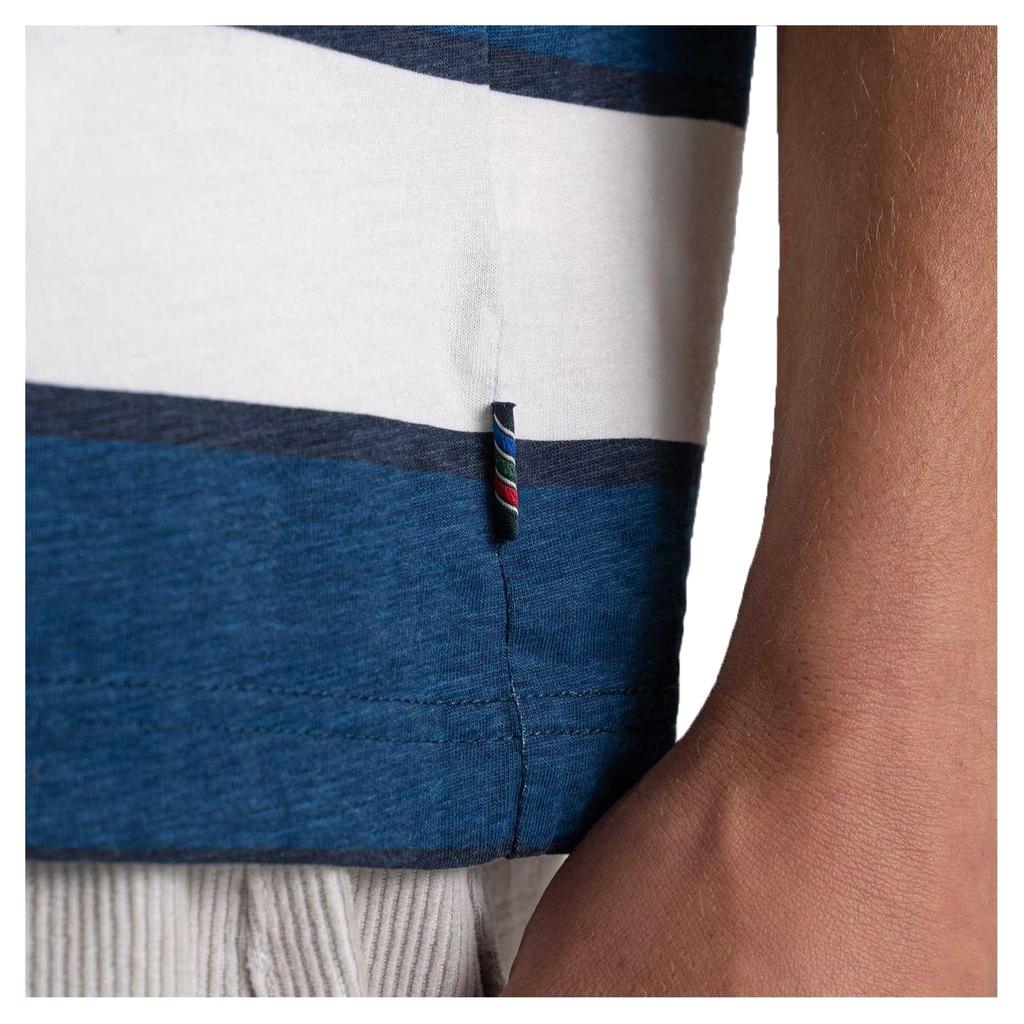 CRAGHOPPERS Mens Denali Striped T-Shirt