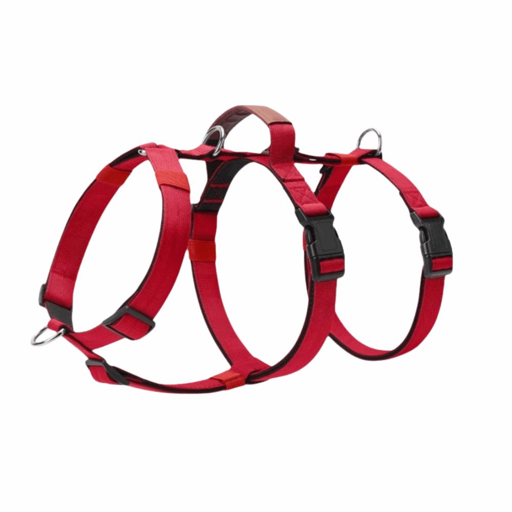 Anti Breakaway Dog Anti Escape Vest Adjustable Training Vest Dog Harness Vest Walking M красный