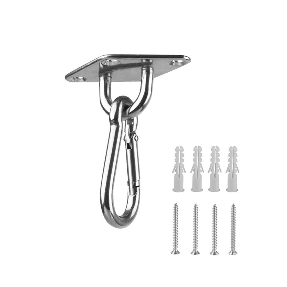 Heavy Duty Hammock Hanging Kit,Wall Ceiling Hook for Tree Swing Rope Chair Yoga Hardware Hooks(M5)