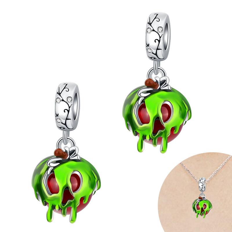 New Copper Halloween Skull Pumpkin Charm Bead Fit Original Pendant Bracelet Diy Halloween Holiday Decoration Souvenirs