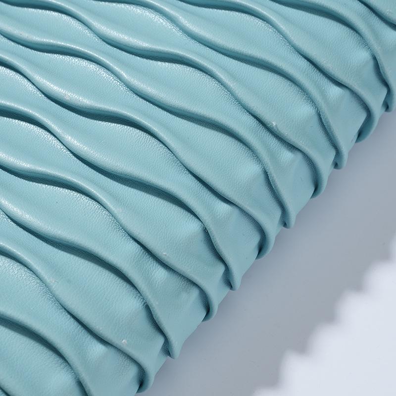 50cm*137cm 1.2mm Mehrfarbiges PU-Leder Steppstoff 3D Gestepptes Kunstleder für Auto-Innenausstattung Tasche DIY Dekor