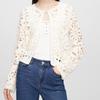 ELLASSAY Women's Hollow Knit Cashmere Sweater