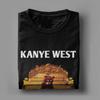 Kanye West T-Shirts für Herren Baumwolle Fantastische T-Shirts Rundhals T-Shirts Kurzarm Tops Party