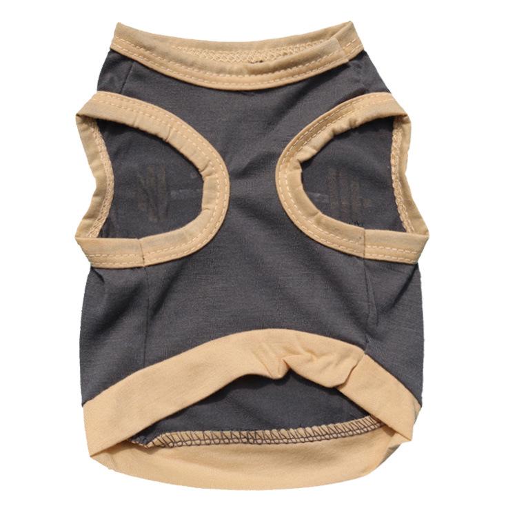 Pet Clothing: Weightlifting Vest for Small Dogs and Cats - Spring/Summer Style