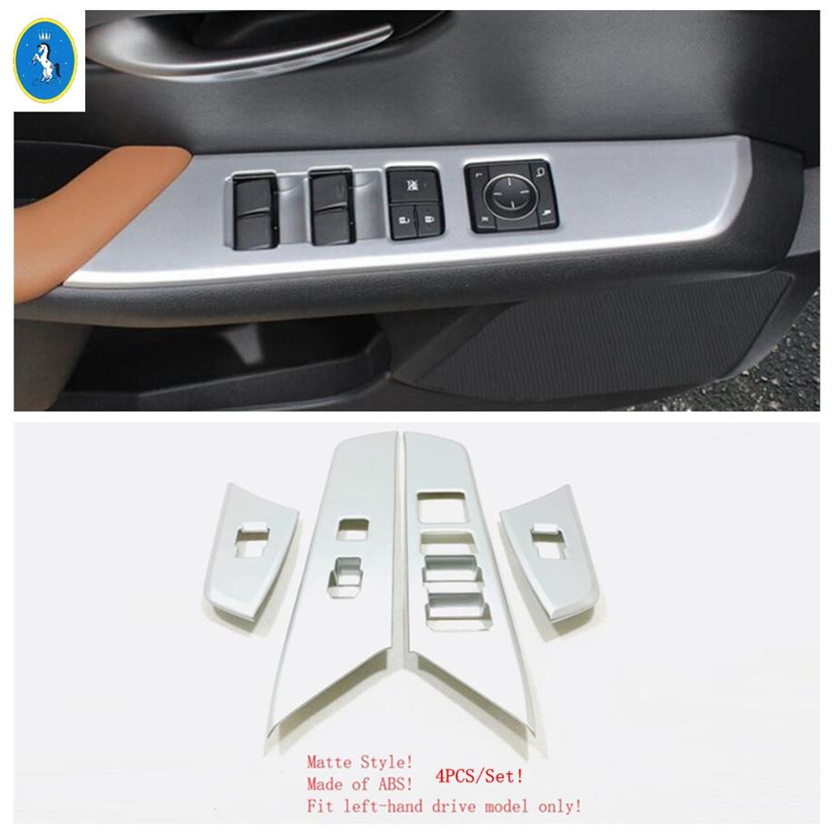 Matte Car Dashboard Air AC / Gear Shift / Glass Lift Button Decor Panel Accessories Cover Trim For Lexus UX 200 250H - 2024