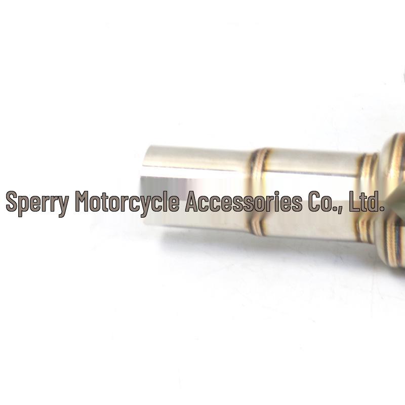 Qianjiang Motorcycle Chase 600 Mid-Section Dual Exit Exhaust Swirl with Drum