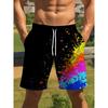 Pantaloncini da uomo taglie forti Casual Board Shorts Stampa 3D Pantaloncini da jogging per feste Board Shorts da viaggio Pantaloncini sportivi