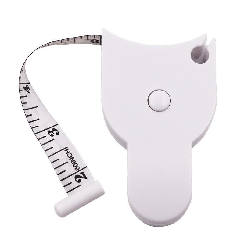 1 soft ruler to measure body waist circumference, chest circumference, thighs, retractable fitness measuring ruler