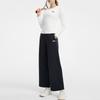FILA Comfortable Knitted Stretch Lace-Up Casual Pants Women bottoms A11W613607F-NV