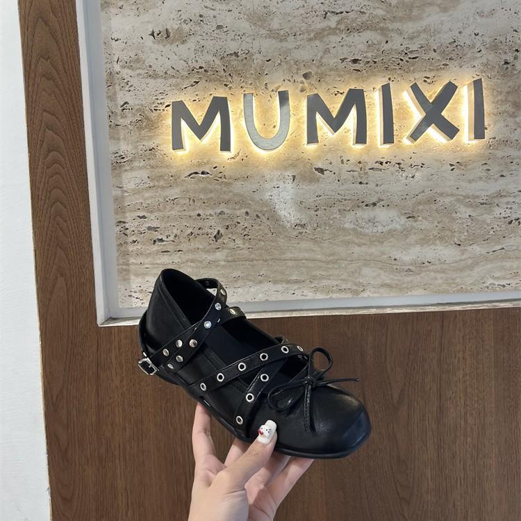 Thick-soled silver Mary Jane shoes French retro bow light mouth single shoes 2025 autumn new cross-strap women's shoes