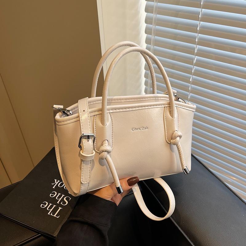 Premium Sense Large Capacity Tote Bag Fashion Hand Bag Retro Shoulder Bag Texture Messenger Women's Bag