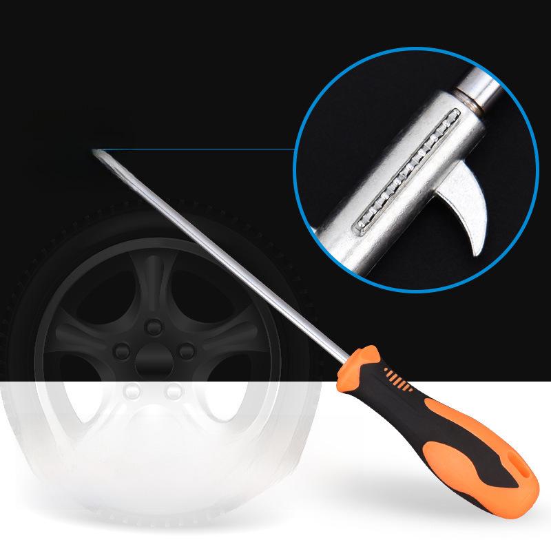 Portable Tire Stone Removal and Cleaning Tool with Hook
