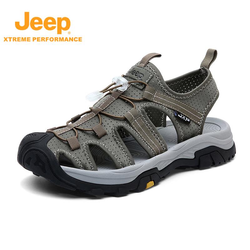 

JEEP Men s Outdoor Anti-slip Breathable Sandals 39