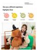 Capybara Headphones Plush Pillow: Adorable Sleeping Doll & Birthday Gift