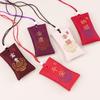 Shangtianzhu Auspicious Amulet: Peace, Fortune, and Health Brocade Incense Pouch