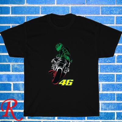 Jaunums! Valentino Rossi Itāļu Melna Pelēka Tumši Zila Balta Izmērs S-5XL Unisex T-krekls