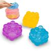 1Pc New three-dimensional candy kneading music adult Stress Relief Squeeze sensory Toys Decompression Simulation Cube Party Gift