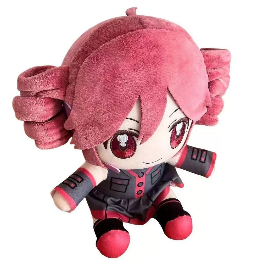 New Kasane Teto Plush Toy Soft Doll Stuffed Plushies Figure Anime Cosplay Cartoon Birthday Present Christmas Gift for Fans Girl