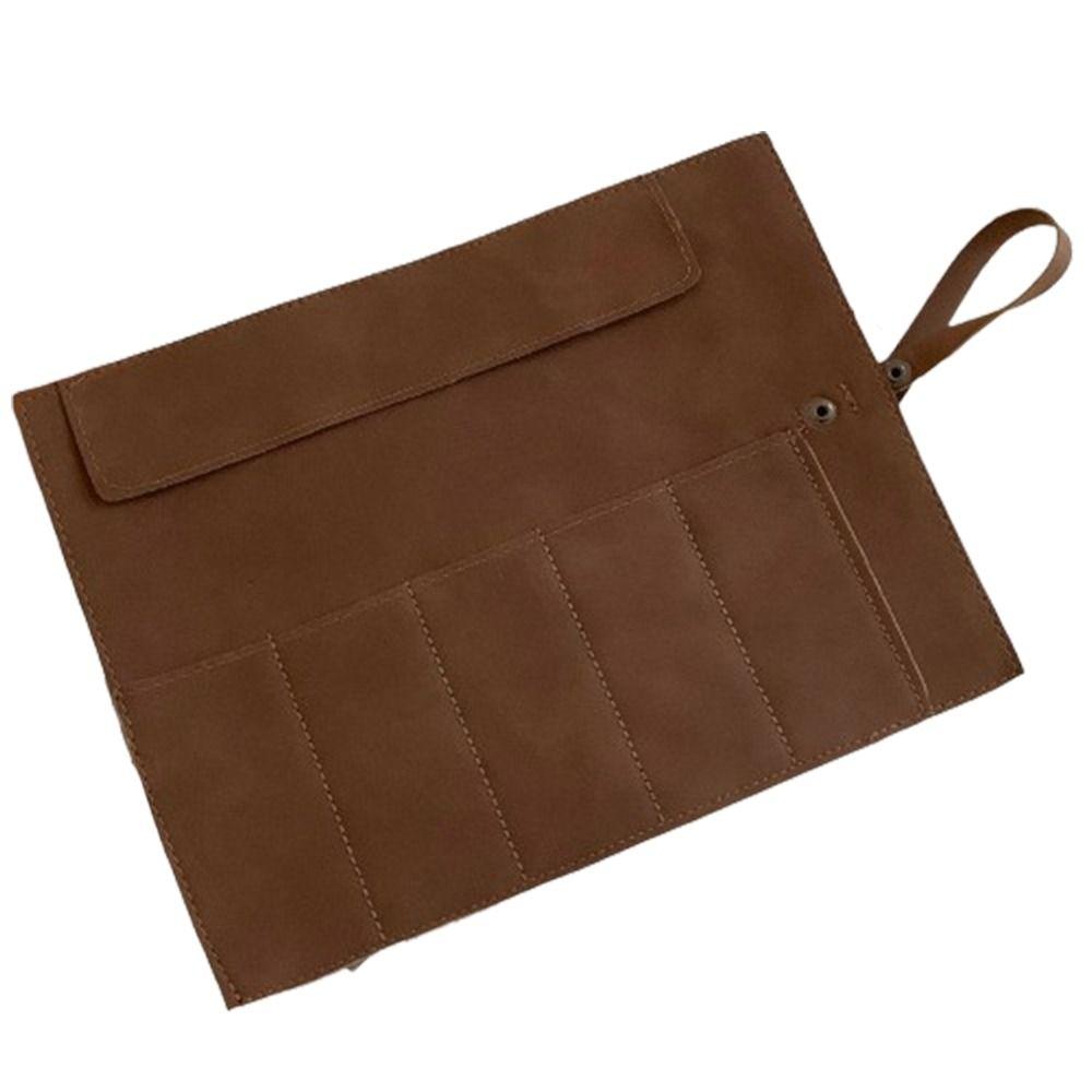 Matte Leather Watch Organizer Case Lightweight Watch Band Case Watchband Pouch  Watch Accessories