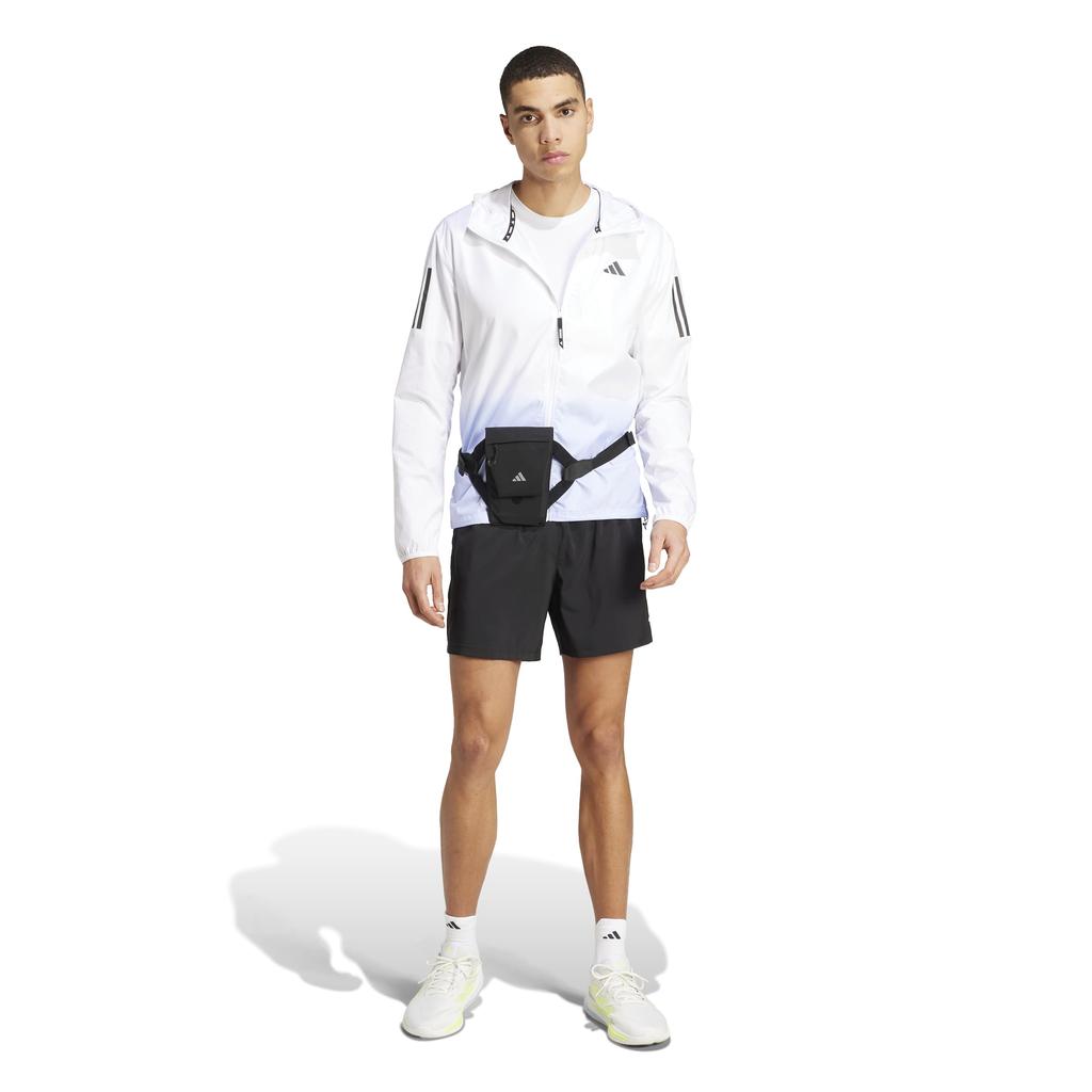 Adidas Own the Run Colorblock Jacket KVL60 Tone Men's White/Violet (JC9892) J/XL