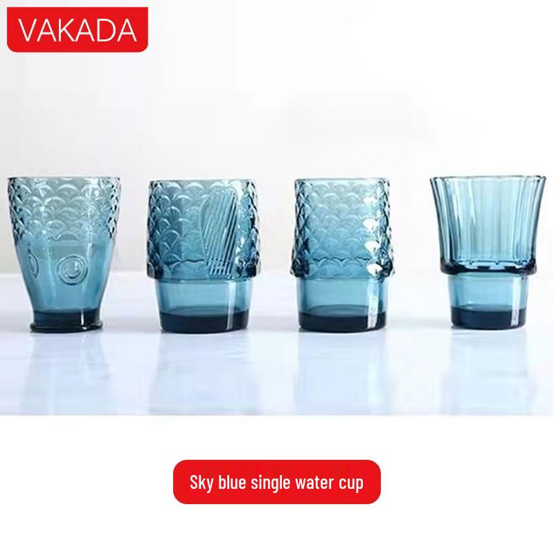 

VAKADA Fish-Shaped Stackable Glass