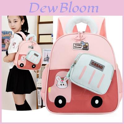 Cute Bunny Kids Backpack With Oxford Fabric For School And Lightweight Comfort