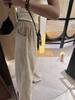 Women's Spring 2026 Ramie Cotton-Linen Wide-Leg Pants with Elastic Waist and Drawstring – Old Money Style, Relaxed Fit